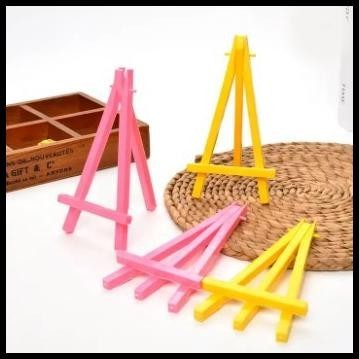 

GRATIS ONGKIR [KT] MINI EASEL DUDUKAN KANVAS LUKIS / MINI PLASTIC ARTIST EASEL !