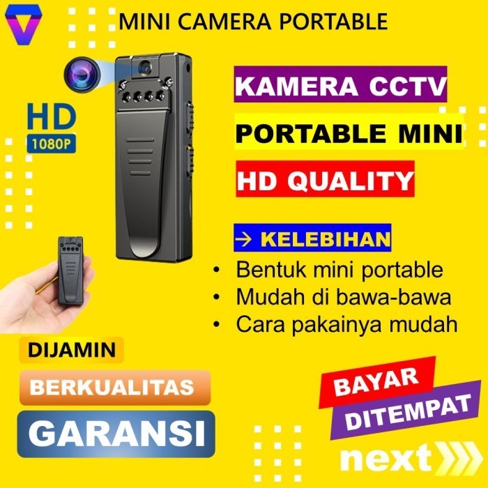 Kamera Mini Tersembunyi Tanpa Kabel Camera Cctv Pengintai Kecil