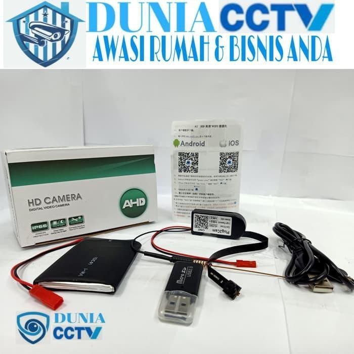 Spy Camera Spy Cam Kecil - Mini Wireless Spy Cam - Kamera Cctv Spy