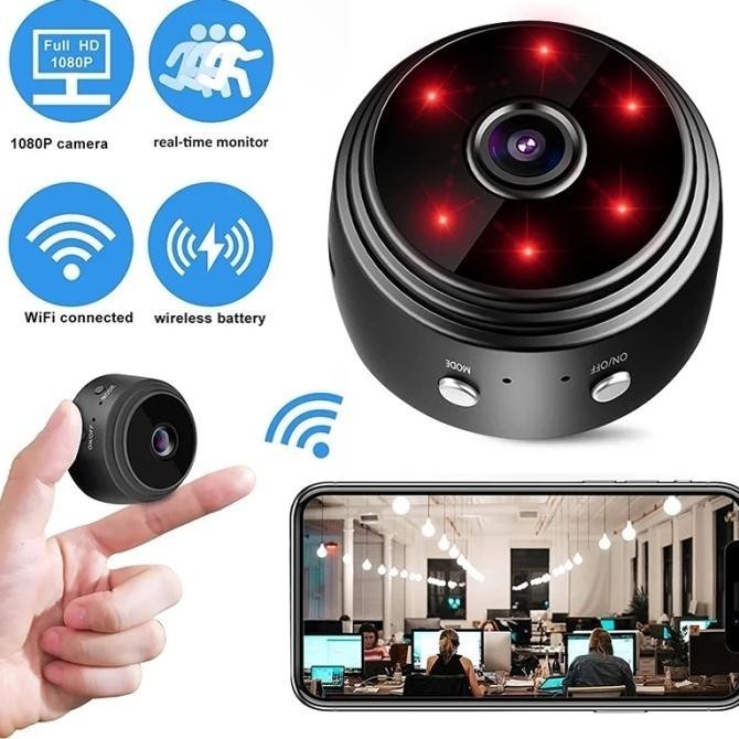 Mini Wifi Ip Camera Ip Cam Pengintai Hidden Cam Spy Camera