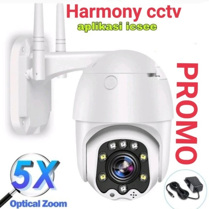 Ip Camera Wifi Ptz Wireless Icsee 8Mp Bisa Zoom 5X Optical Onvif 360"