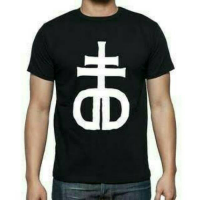 Kaos T Shirt Pria Drop Dead Logoo