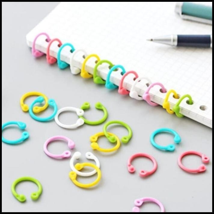 

GRATIS ONGKIR MULTI-FUNCTION PLASTIC CIRCLE RING BINDER 1 BOX 30 PCS !!!!!!