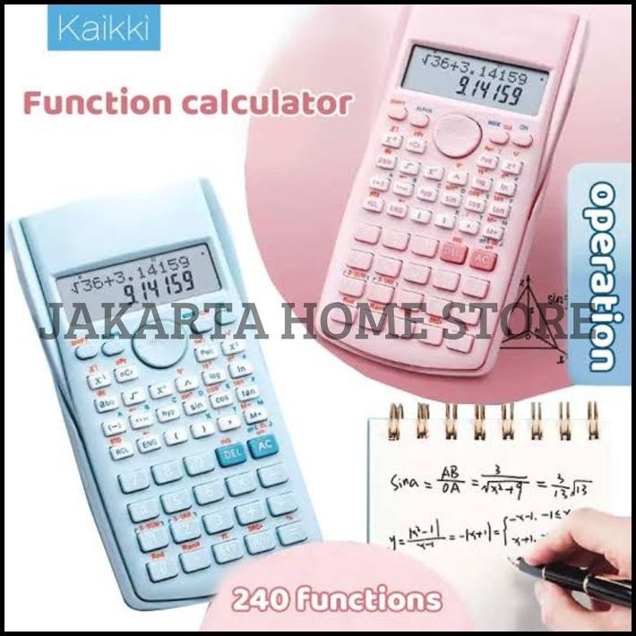

HOT DEAL PERLENGKAPAN SEKOLAH KALKULATOR SCIENTIFIC ILMIAH MATEMATIKA 24 FUNGSI