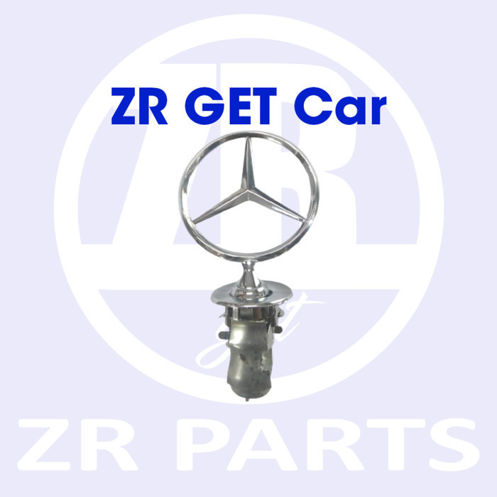 Emblem Hud Logo Bintang Kap Mesin Mercedes Benz W124 Old