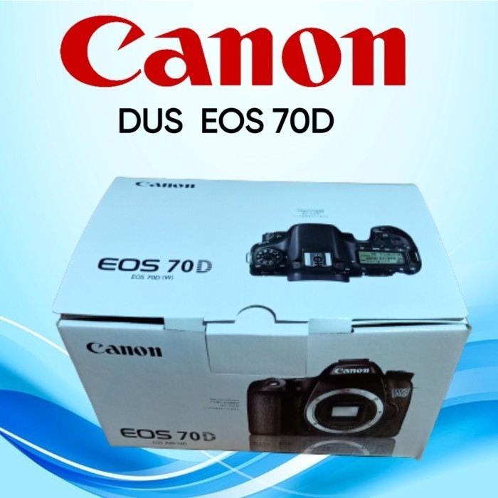 Ready Dus Canon / Box Canon Eos 60D, 70D, 77D, 80D - Dus