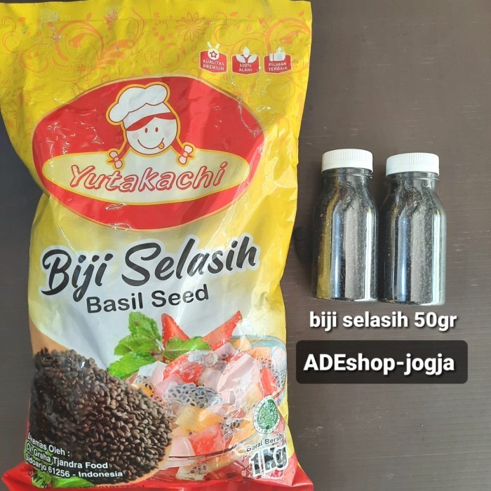 

Silahkan Order] basil seeds biji selasih 50 gr seed