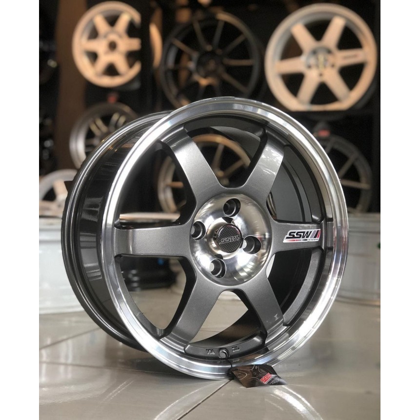 VELG R16 SSW S202 VELG MOBIL RING 16 VOLK RAYS TE37 SL CITY FREED JAZZ