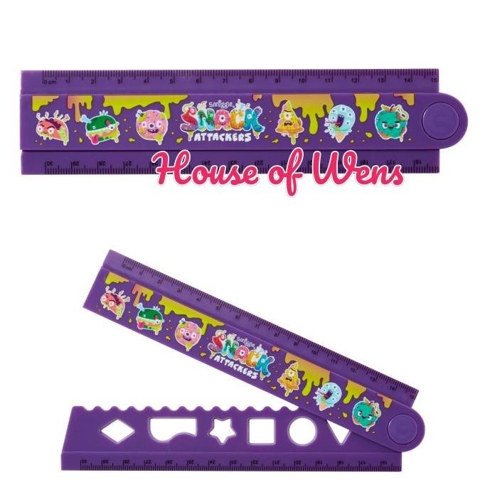 

Terbaru Smiggle Snack Attackers Fold Up Ruler - Penggaris Smiggle Limited Edition