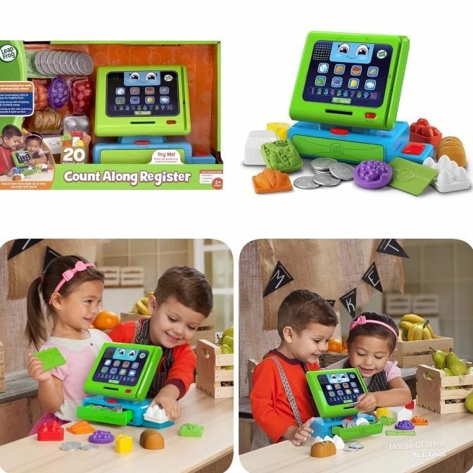 Terbaru Leapfrog Count Along Cash Register - Mainan Mesin Kasir Anak Original Original