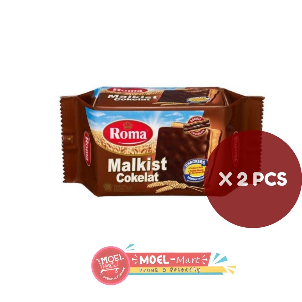 

ROMA Malkist Coklat 2pcs x 105gr