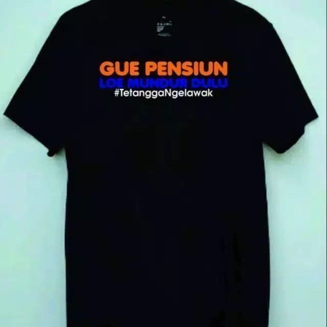 Kaos T Shirt Pria Ultras Viking The Jak Mania Jakartans Persib Persija