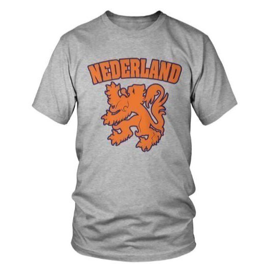 Kaos T Shirt Pria Belanda Netherlands Holland