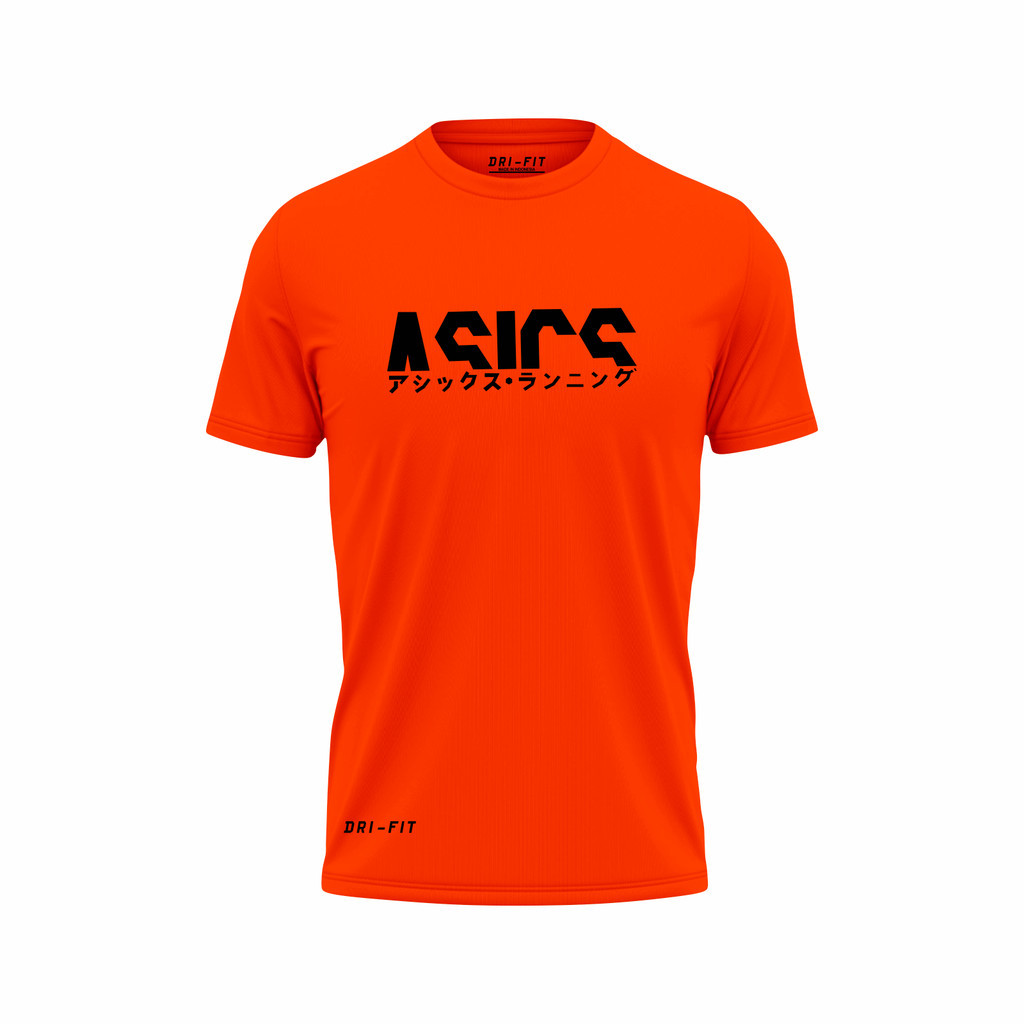 baju olahraga pria jersey running badminton original dry fit