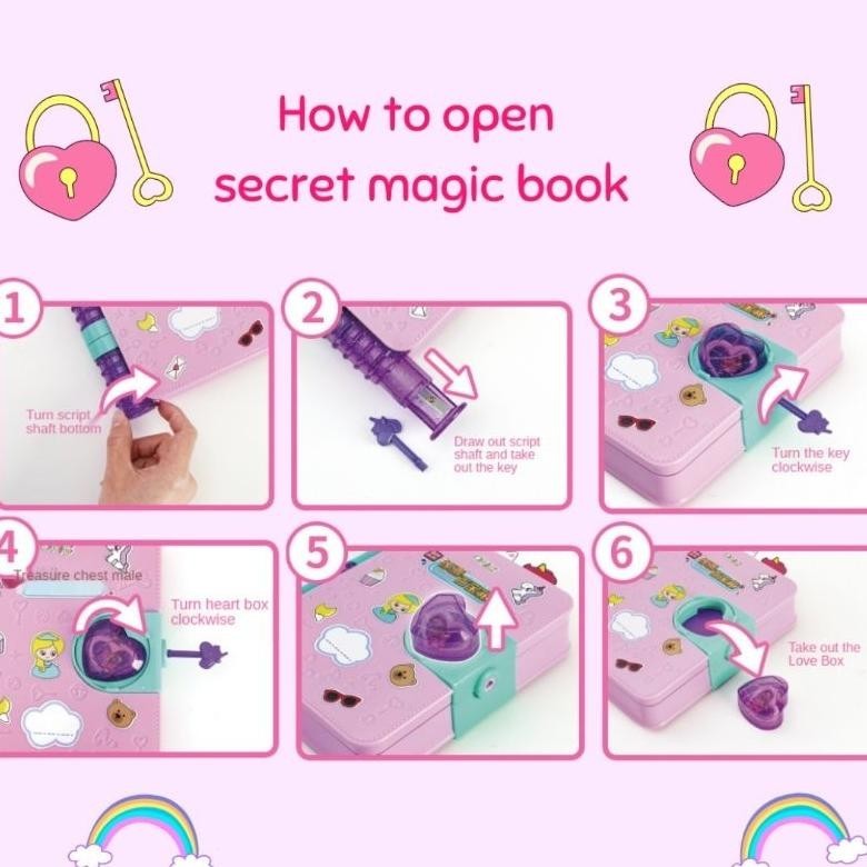 

Diskon CodMainan Surprise Treasure Magic Book Aksesoris Kado Anak Puzzle Hadiah Ulang Tahun Untuk Anak Perempuan St973