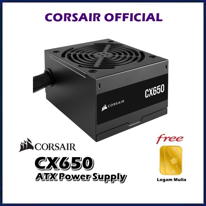 Corsair CX650M PSU ATX Power Supply 650W 650 watt CXM CX650 M CX 650M