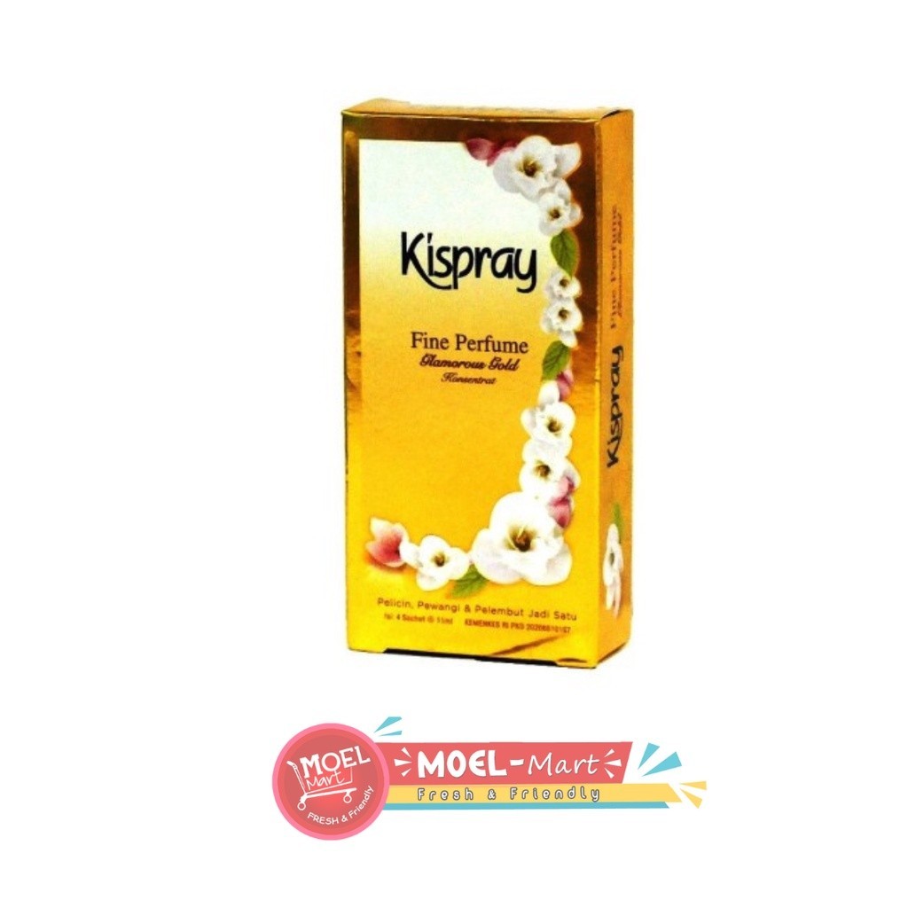 KISPRAY Dus Gold 6 Sachet x 11ml