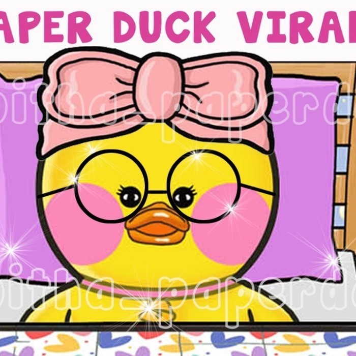 

paper duck viral edisi house
