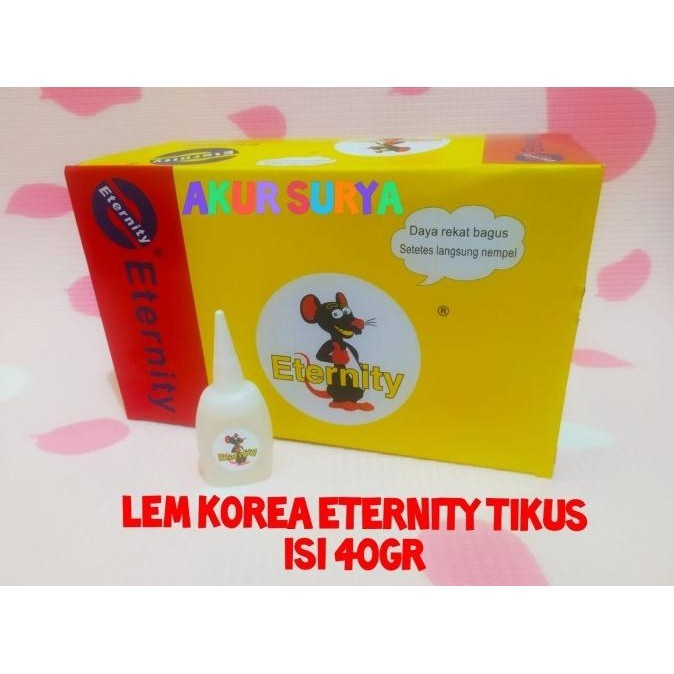 

LEM KOREA ETERNITY SUPER JUMBO ETERNITY GAMBAR TIKUS 40 PCS L21JA