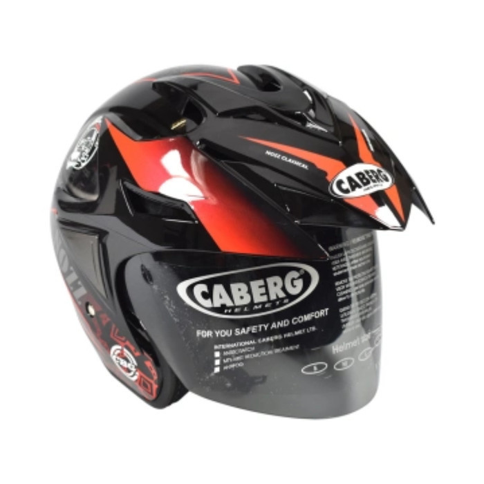 Caberg Nozz Helm Half Face Motor Motif