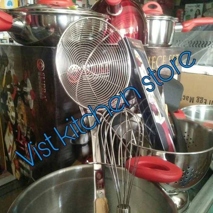 Gojek - Grab / Supra Stainless Set 18 Pcs Panci Set Supra Stainless