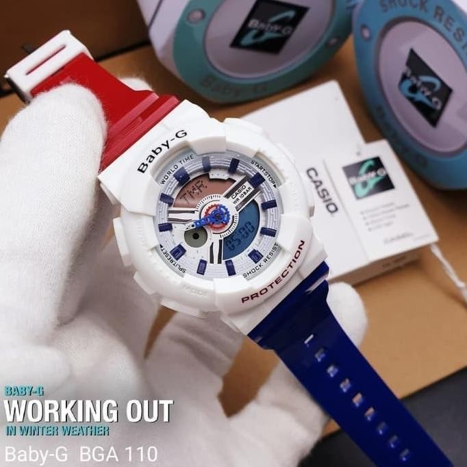 Jam Tangan Wanita Merk Casio Baby-G Miyota Original / Arloji Wanita