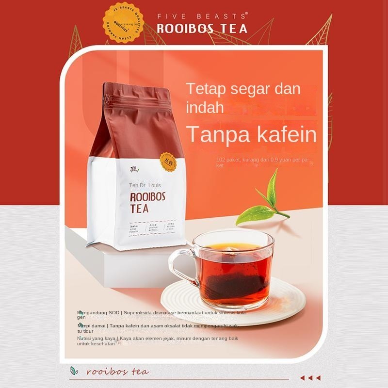 

Line Leaf Canary Flower Tea South Africa Louis Boshi Tea/Sugar-Free Black Tea Can Be Cold Soaked