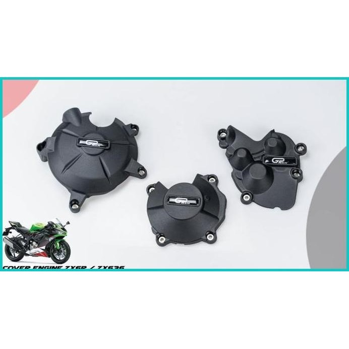 GPTECH COVER ENGINE KAWASAKI ZX6R/ZX636 13m4yZ4 last stok