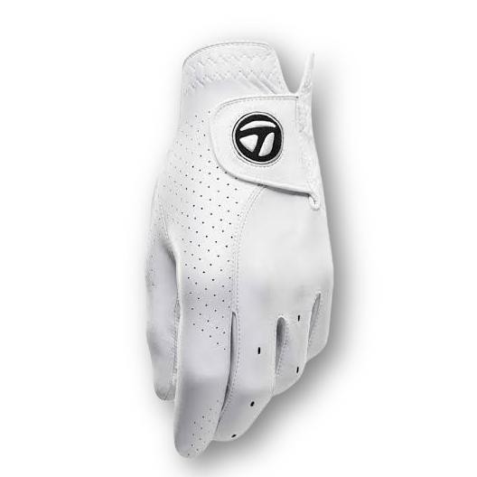 Glove Golf Leather Sarung Tangan kulit Pria warna putih kiri