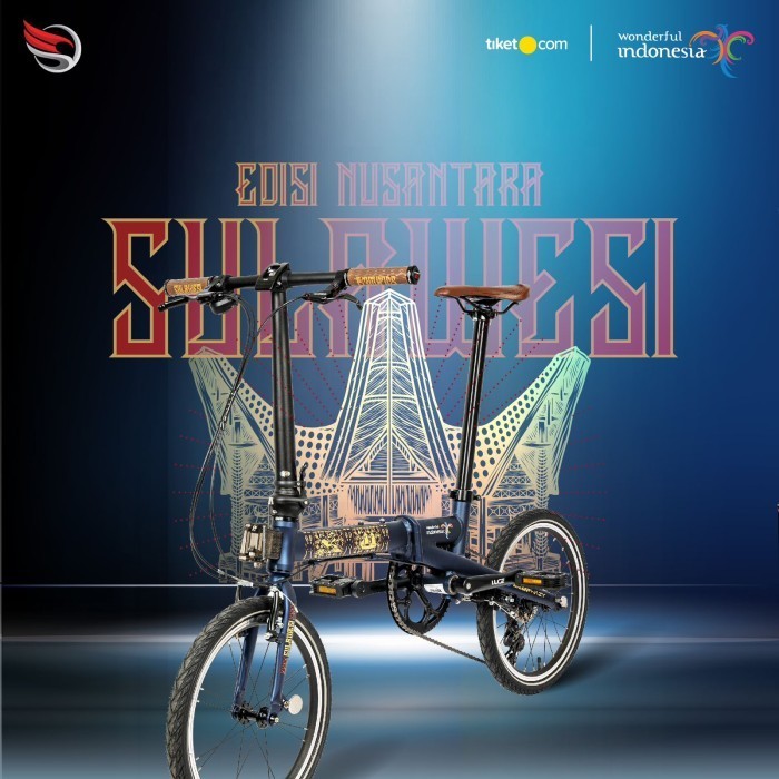 Cuci Gudang Sepeda Lipat Folding Bike 16 Element Camp Hazy 9 Sulawesi