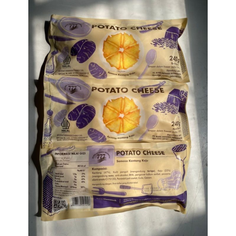 

Potato cheese / Samosa kentang keju 240gr