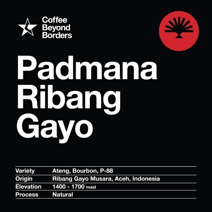 

Arabica Green Beans - Padmana Ribang Gayo #3 Natural