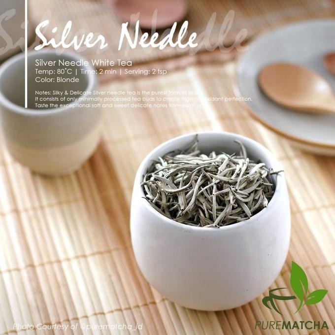 

Artisan Cafe Tea Silver Neddle Indonesian White Tea Teh Putih 50Gr