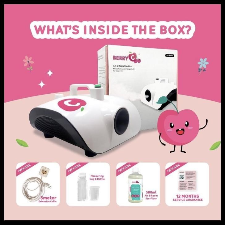 Berry C Mesin Fogging + Berryc Liquid Fogging