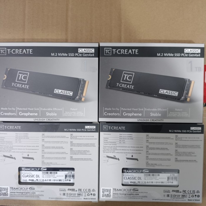 Ssd 1Tb Team T-Create M.2 Nvme Pcie Gen 4 - Solid State Drive 1Tb Nvme