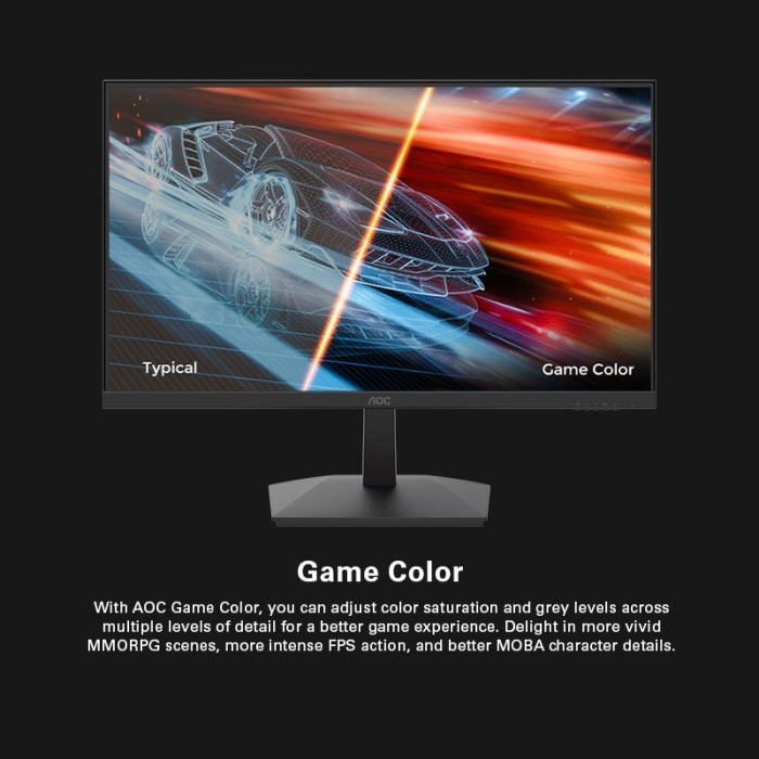 Monitor Led Aoc 24G15N Adaptive Sync 24Inch 180 Hz Va Fhd 1 Ms Hdr 10