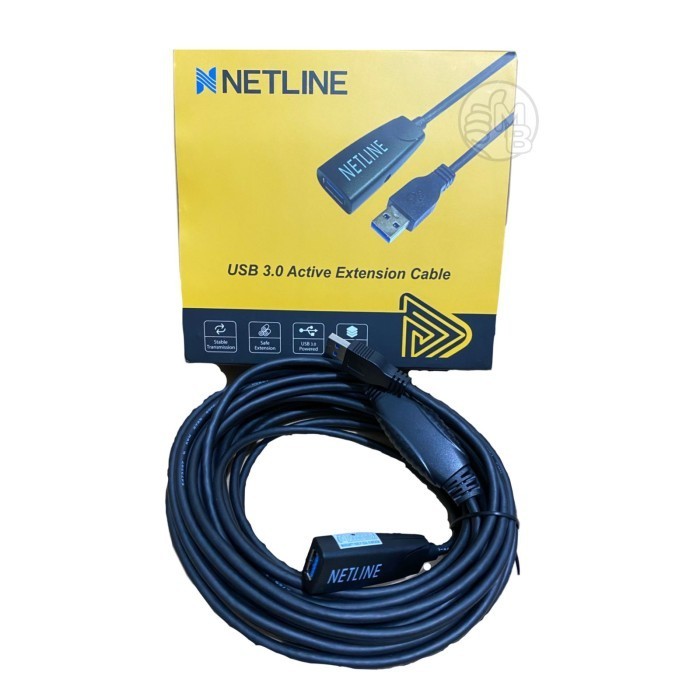 Netline Kabel Usb 3.0 Extension 10Meter Aktif