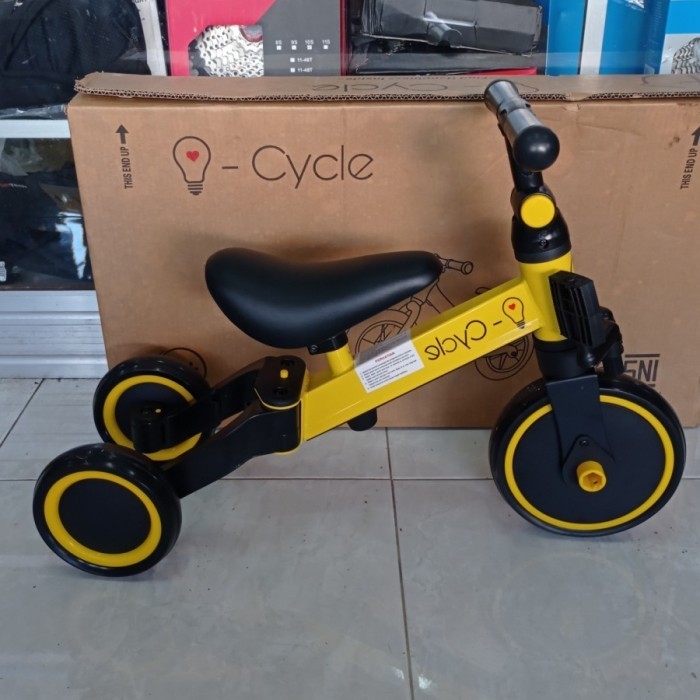 Sepeda Anak Balance Bike Push Bike I-Cycle Bugsy