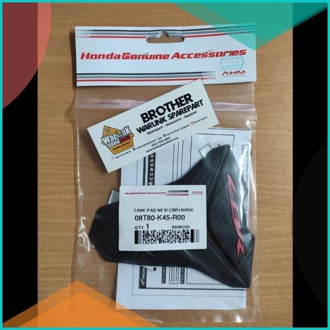 Sticker Pelindung Tangki Tankpad CBR150R 2021 Aksesoris Original Honda