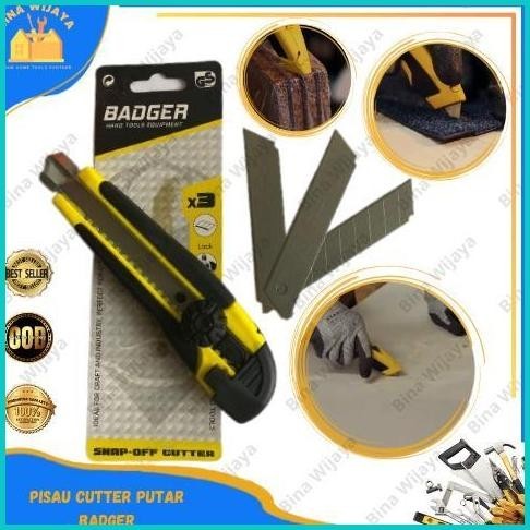 

Pisau Cutter Putar BADGER Rotary Knife Cuter Kater Kertas Besar BADGER