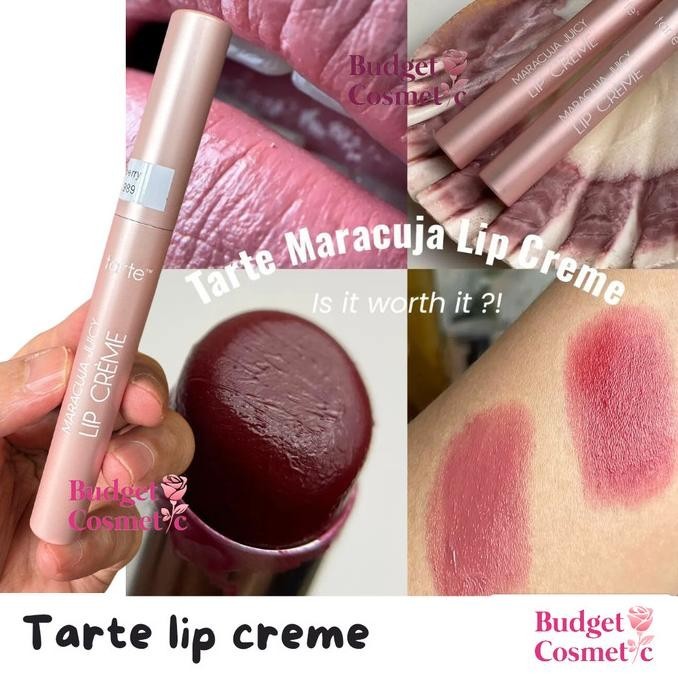 lipstick TARTE MARACUJA JUICY LIP CREME cream