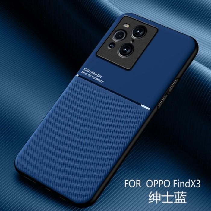 Iqs Case Oppo Find X3 / X3 Pro Tpu Rubber Magnetic Casing