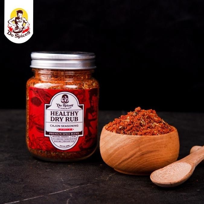 

Healthy Dry Rub | Bumbu Marinasi Rendah kalori (Spicy) 100 Gram