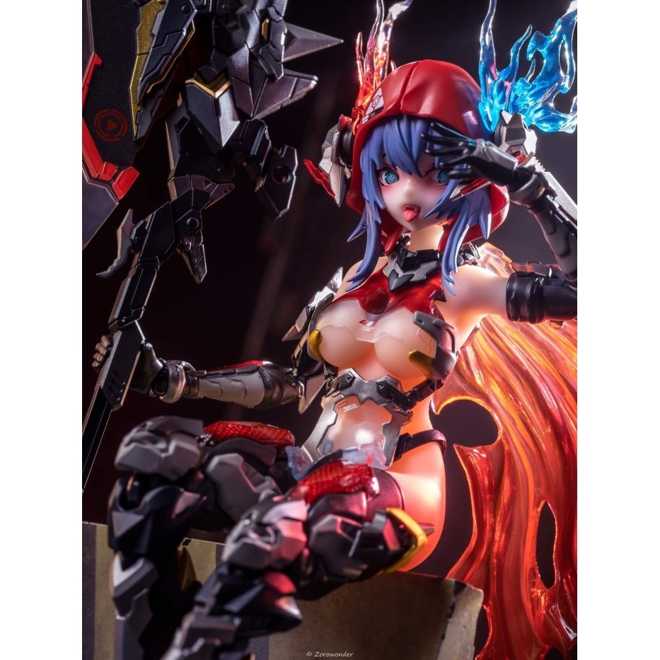 Action Figure AniMester 1/9 Barbera Red Nuclear Gold Thunderbolt Squad