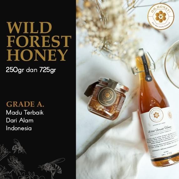 

Wild Forest Honey / Madu Immune Booster 100% Madu Hutan Asli KS