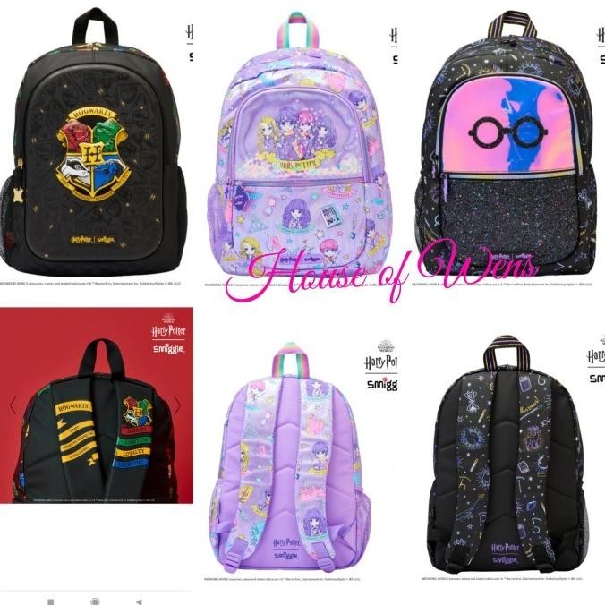 Smiggle Harry Potter Classic Backpack Original - Tas Backpack