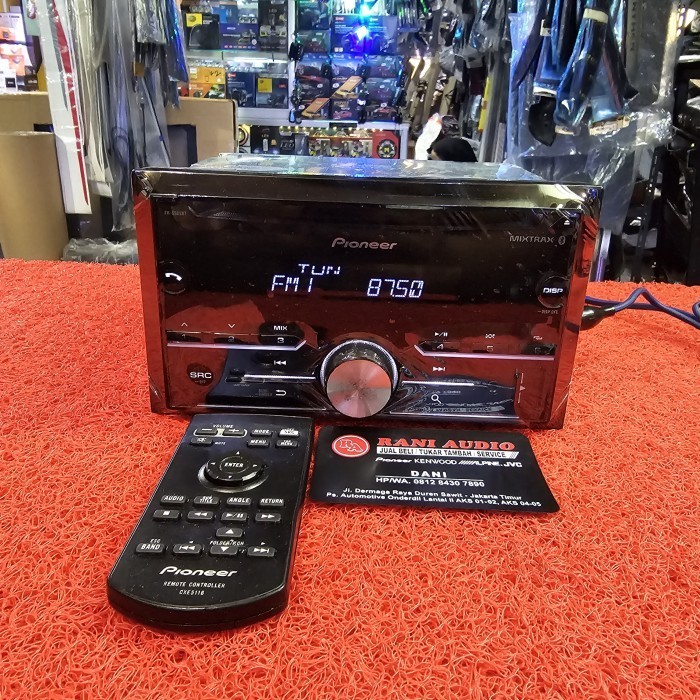 HEAD UNIT PIONEER FH-S505BT BLUETOOTH EX HONDA BRIO MURAH