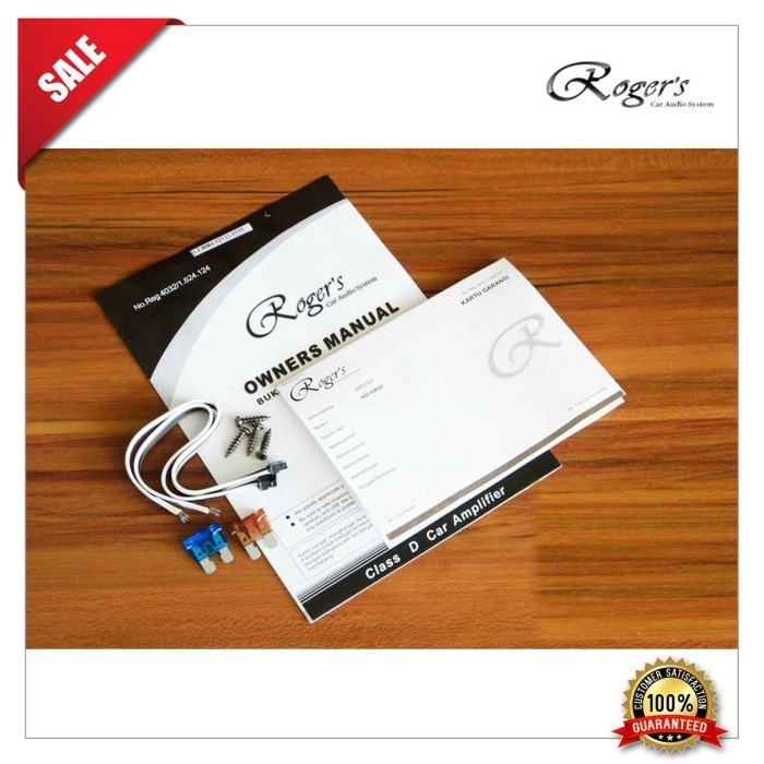 [CRAZY SALE] ROGERS RAD-4.80SX CLASS D 4-CHANNEL DIGITAL AMPLIFIER MURAH