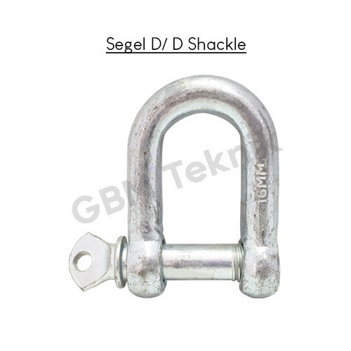 Segel D Galvanized 12MM / Shackle D Galvanized 12MM - Toko GBU