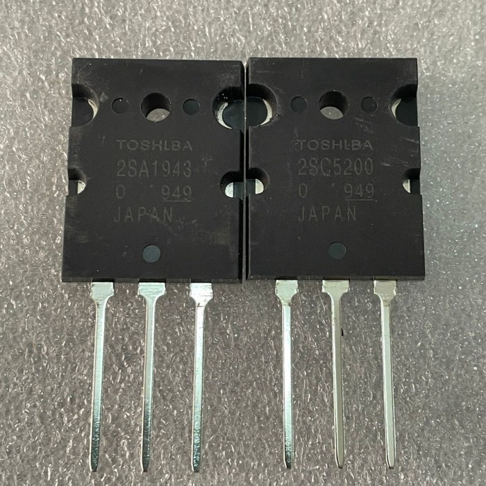 Transistor Toshiba 2SA1943 2SC5200 / A1943 C5200 SUPER untuk Power BuildUp